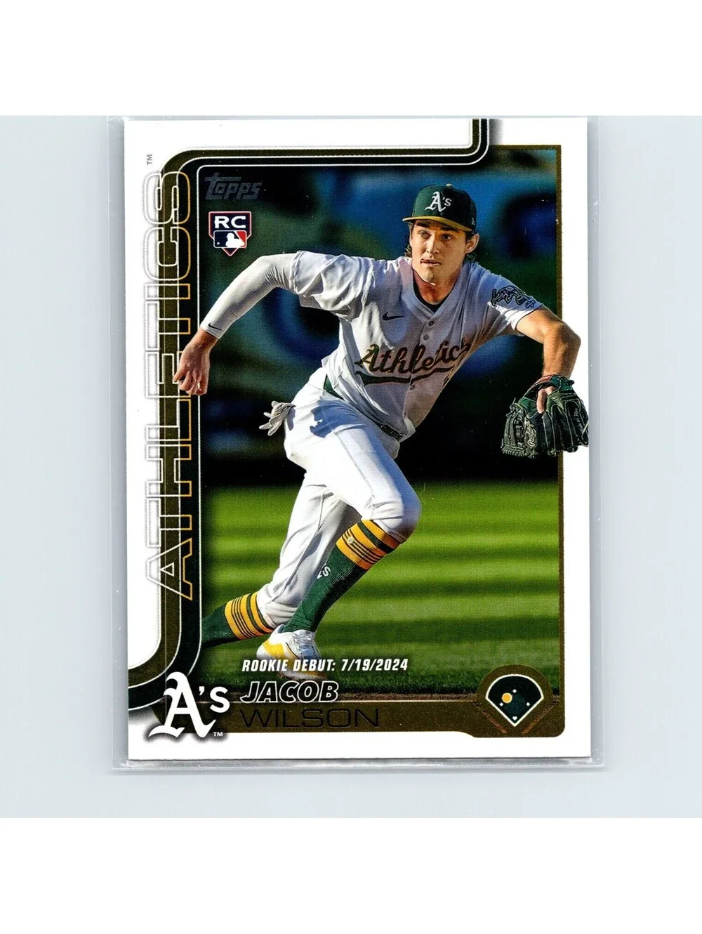 2025 Topps Update - Super Box Companion Cards Jacob Wilson #CC3-15 Athletics